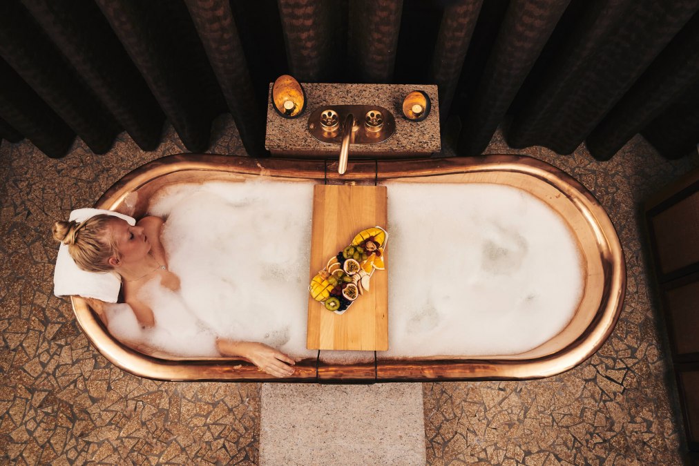 Relaks w wodzie w strefie wellness, © Arne Nagel