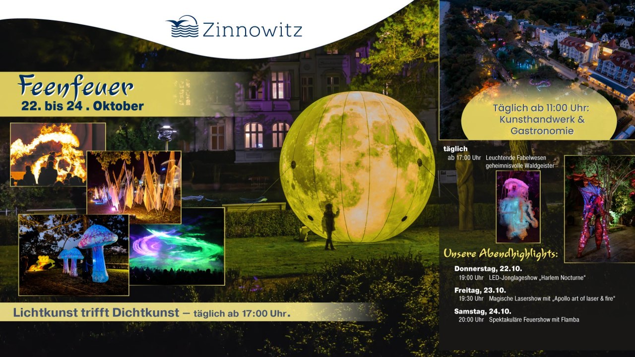 © Feenfeuer Ostseebad Zinnowitz © Feenfeuer Ostseebad Zinnowitz