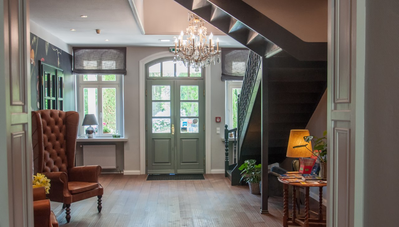Inviting and cozy entrance hall, © Lieblingsplatz Hotels mbH