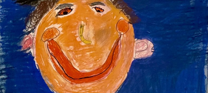 Pastel drawing, Emil 7 years // © Ute Laux Pastel drawing, Emil 7 years // © Ute Laux