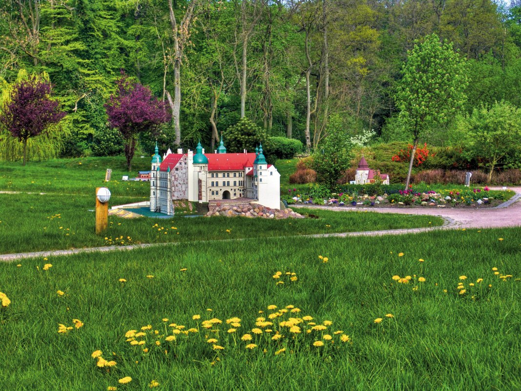 Spring G&uuml;strow Castle (model) // &copy; gemeinn&uuml;tzige AFW GmbH/miniland MV