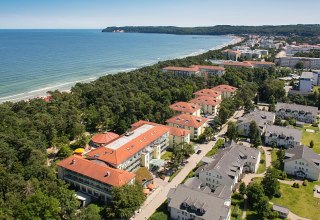 Tief unter dem kleinen D&uuml;nenwald schlummert heilkr&auml;ftiges Thermalwasser // &copy; Seehotel BINZ-THERME R&uuml;gen