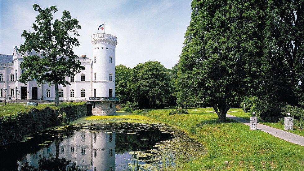 Schlosshotel Schlemmin met park, Vorpommern, Fischland-Darß-Zingst, © TMV/Werk3