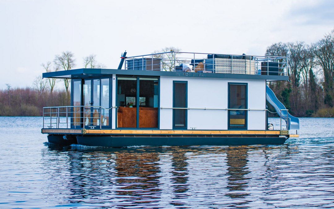 hausboot-wasserrutsche, © Daniel Steinke Fotografie