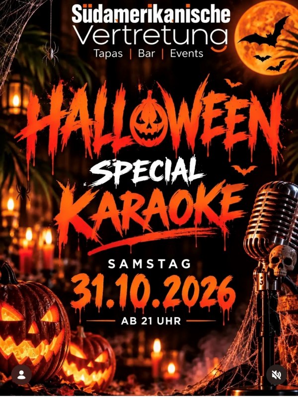 HALLOWEEN SPECIAL KARAOKE // © SAV HALLOWEEN SPECIAL KARAOKE // © SAV
