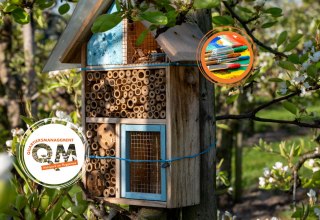 Insect Hotel // &copy; Quartiersmanagement Ploggensee