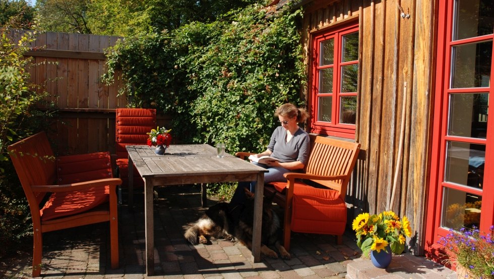 Op het terras, © Gerhild Meßner
