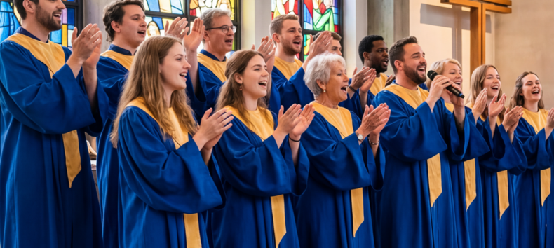 Gospelchor singt // © Rhea Böhme Gospelchor singt // © Rhea Böhme