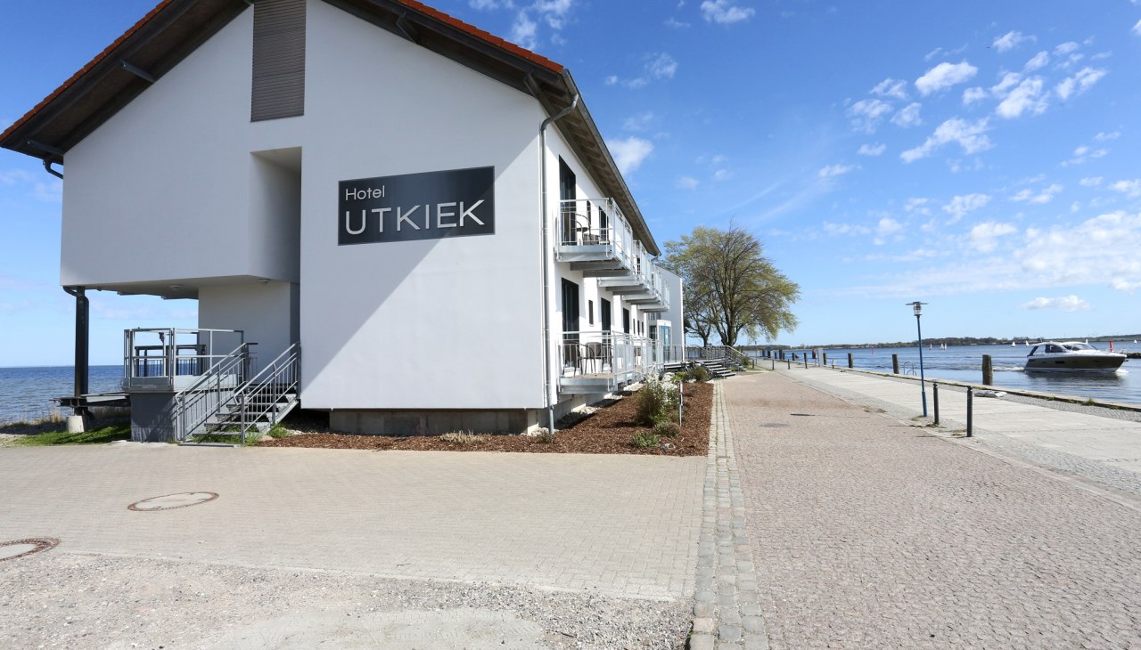 Widok Utkiek z zewnątrz, © Hotel Utkiek