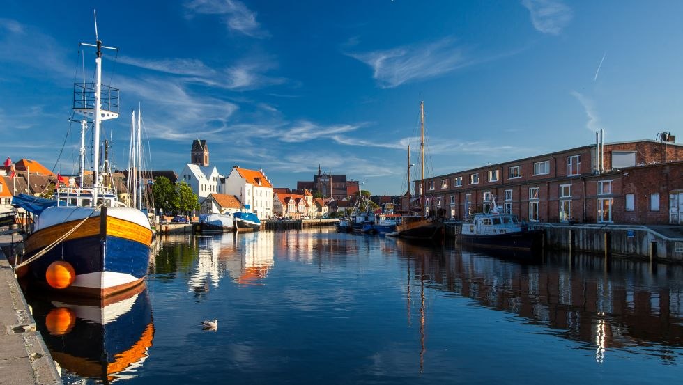 Atrakcja hanzeatyckiego miasta Wismar - stary port w Wismarze // &copy; TZ Wismar, Alexander Rudolph