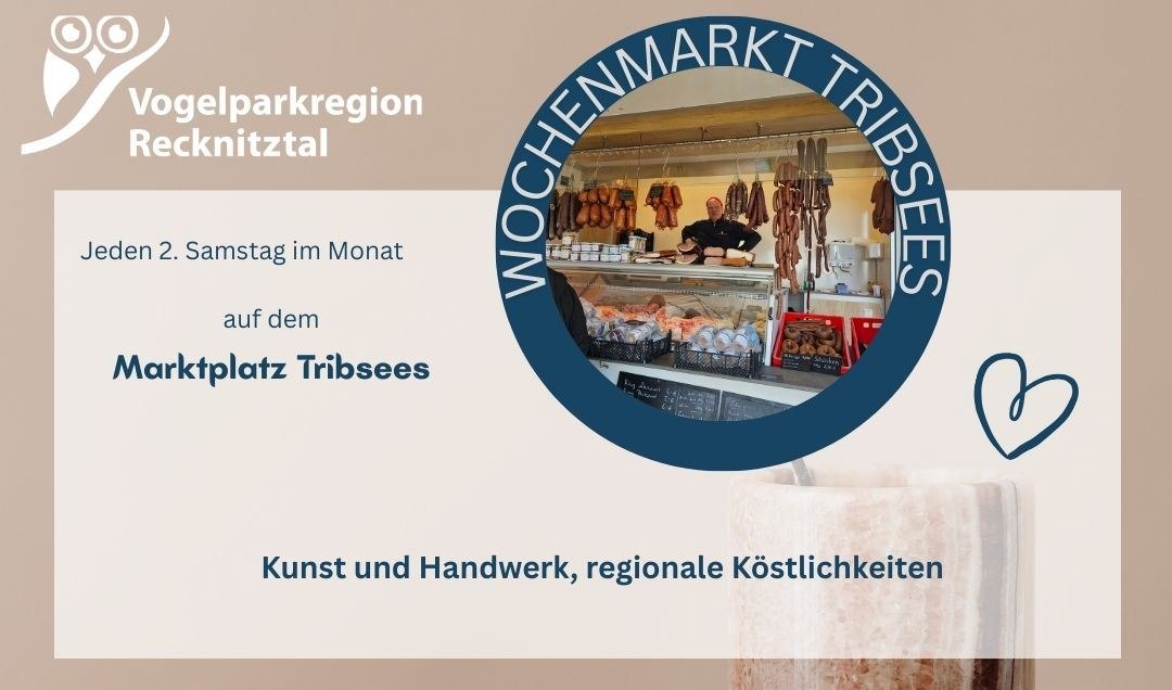 Tribsees weekly market // &copy; TV Vogelparkregion Recknitztal