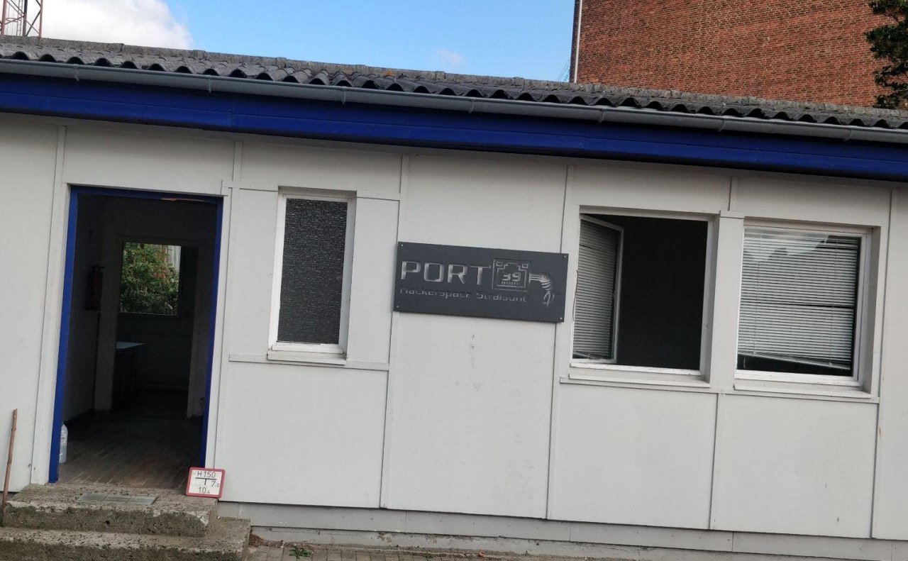 Exterior view of the Hackspace Stralsund of Port39 // Chaos Computer Club Stralsund, &copy; Port39 e.V.