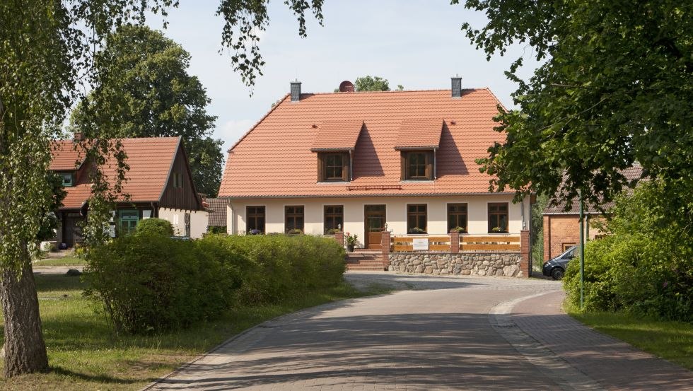 Widok z przodu starego domu administratora biura, © Altes Amtsverwalterhaus/Fotodesign Köller