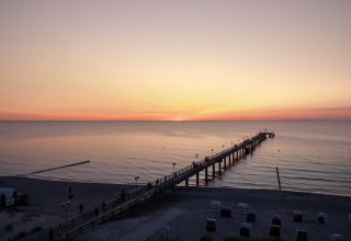 Pier in kuuroord aan de Oostzee Graal-M&uuml;ritz, &copy; Marcus Friedrich // marcusfriedrich.media