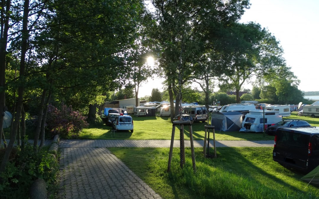 Zonsopgang boven de camping, © Campingparadies Dahmen