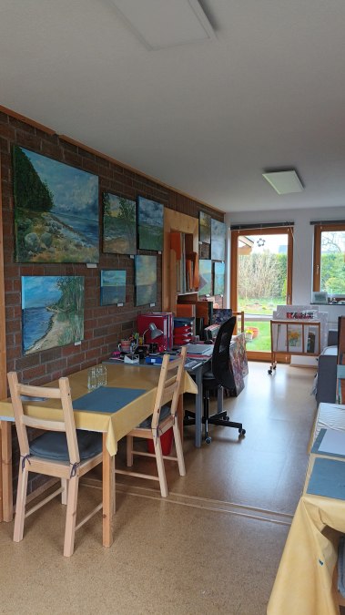 Wgląd w małe studio, © Atelier Kathrin Thesenvitz Wgląd w małe studio, © Atelier Kathrin Thesenvitz