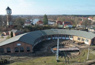 Engine shed harbor railroad // © Hafenbahn Engine shed harbor railroad // © Hafenbahn