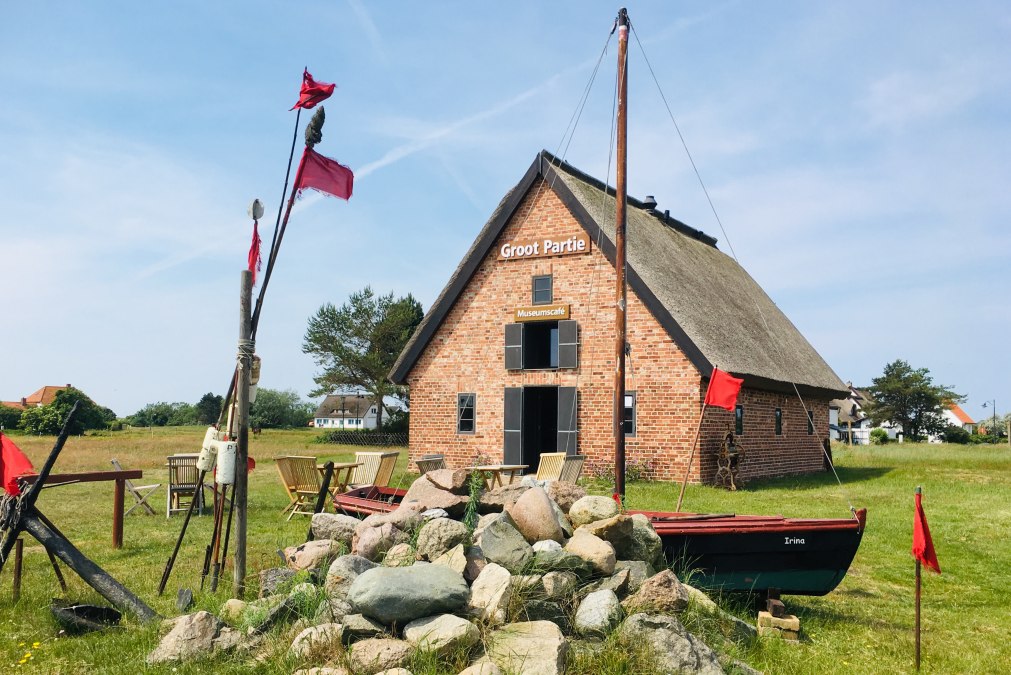 Cage shed "Groot Partie" (summer 2019) in Neuendorf, © Fischereimuseum in Neuendorf Cage shed "Groot Partie" (summer 2019) in Neuendorf, © Fischereimuseum in Neuendorf