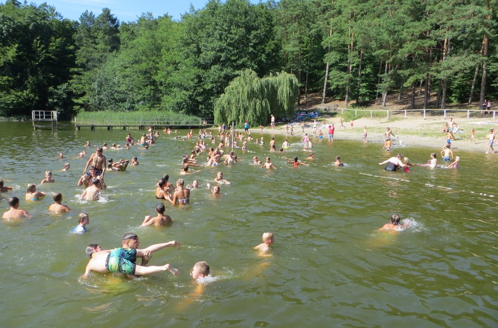 Strandleven op het openbare strand in Prebelow, © KiEZ Prebelow