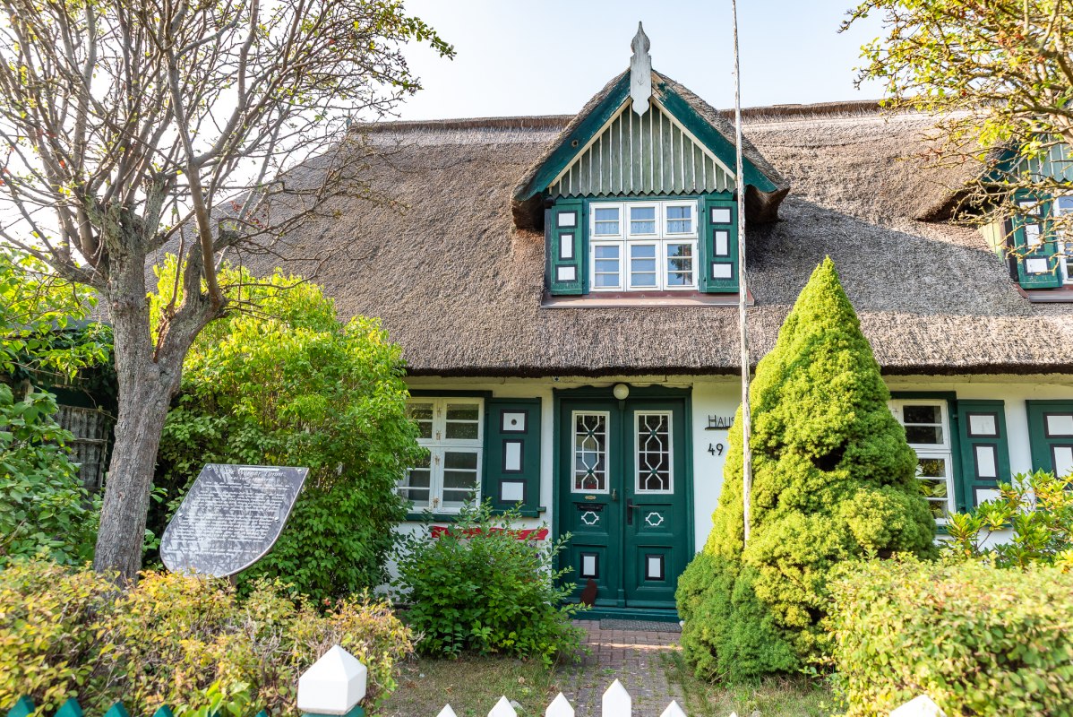 Büdnerhaus in het OT Müritz // © André Pristaff (TuK) Büdnerhaus in het OT Müritz // © André Pristaff (TuK)