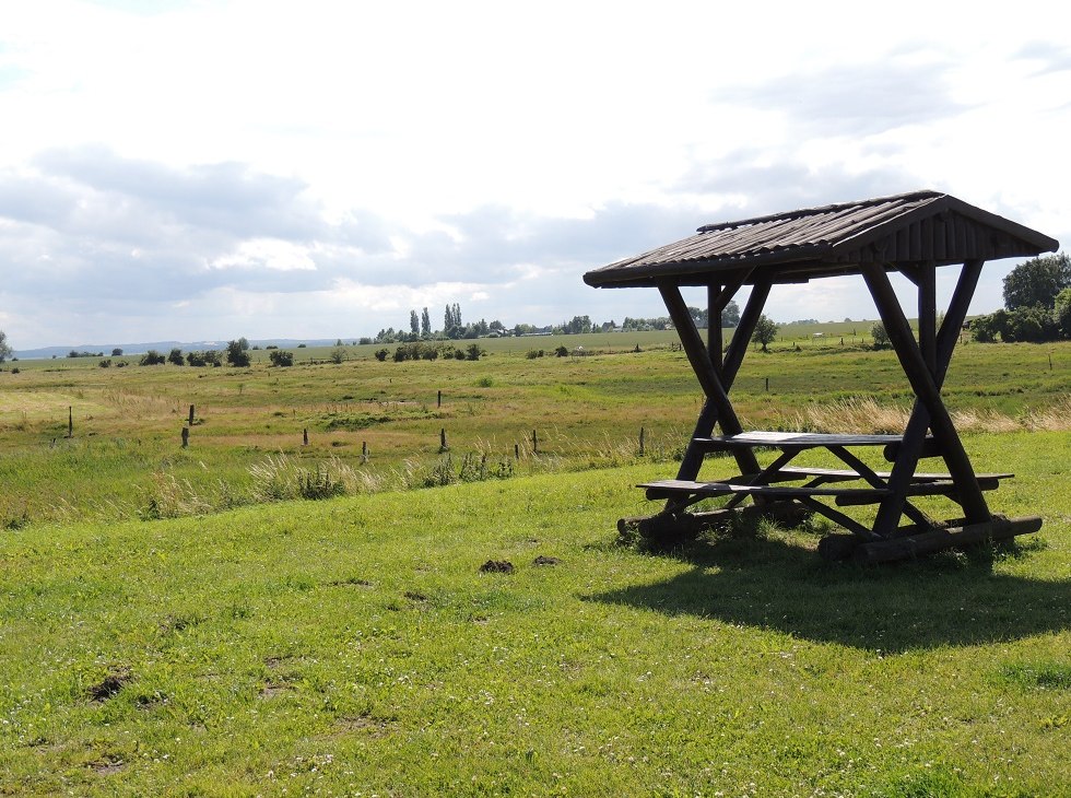 View of the salt marshesfrom the rest area, © Kurverwaltung Insel Poel