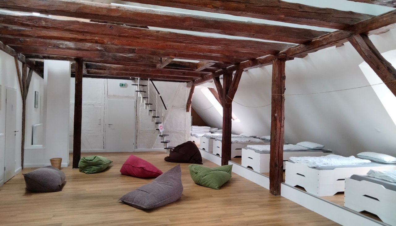 Dachboden-Schlafpl&auml;tze, &copy; Peter Michalik