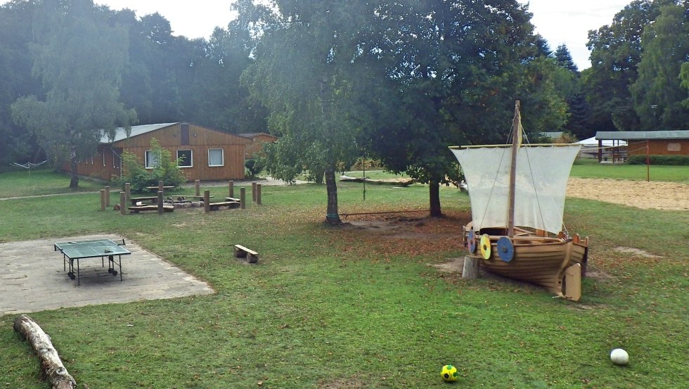 Obóz przygodowy nad jeziorem Schweriner See - Teren, © Petzold