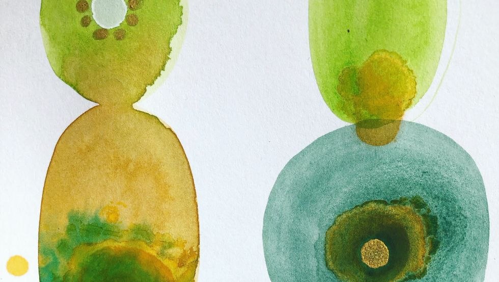 Watercolors - pearls of life, © Kristin Damaschke