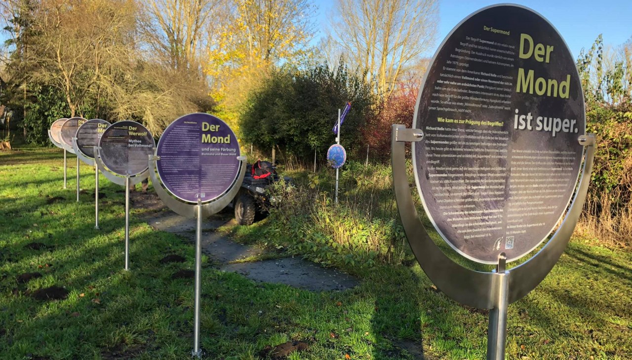 ... veel interessante feiten over de maan, © Mecklenburger ParkLand