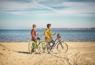 Eine Rast am Strand Freest auf dem Weg zwischen Wolgast und Greifswald ist eine sch&ouml;ne Idee // &copy; tvv.Pocha-Burwitz