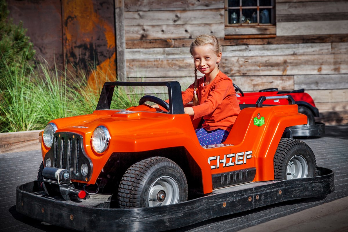 Mini kartbaan, &copy; Karls Erlebnis-Dorf