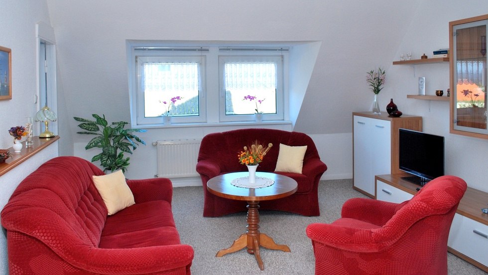 Apartment 1 - Living room // © Roswitha Kruse Apartment 1 - Living room // © Roswitha Kruse