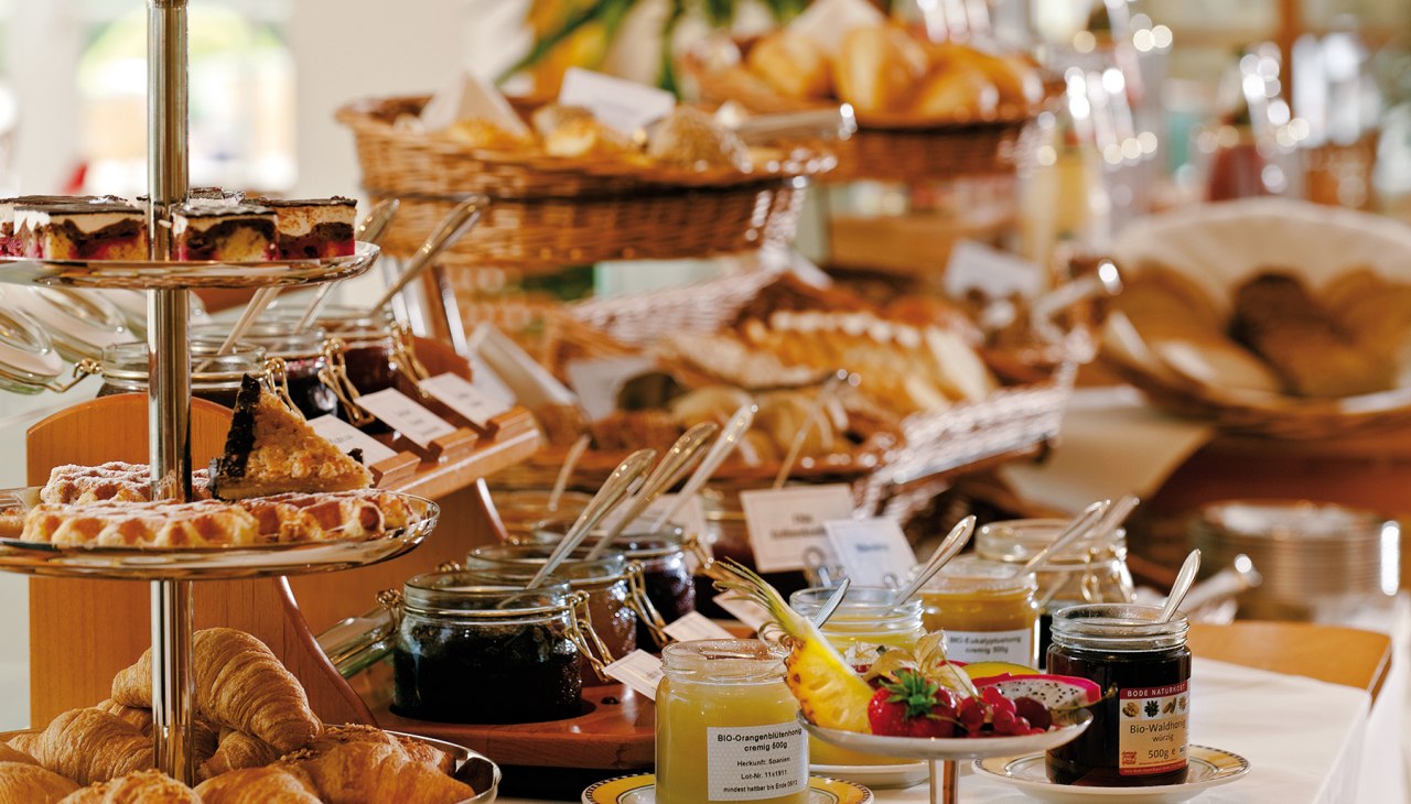 Bufet śniadaniowy, © Kleine Strandburg Zinnowitz Bufet śniadaniowy, © Kleine Strandburg Zinnowitz