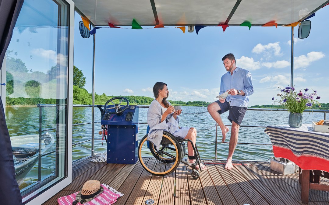 Barrierefreier_Urlaub_als_Paar_mit_dem_Hausboot Kopie 9, © DZT/Jens Wegener