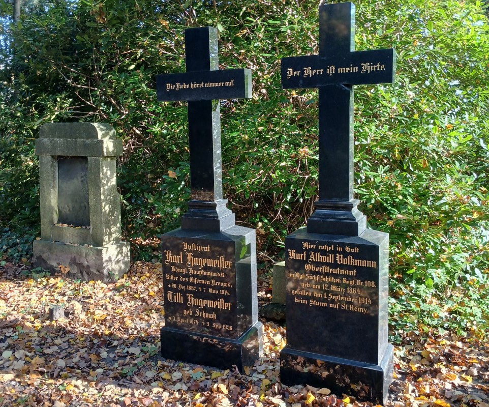 Hagemeister and Volkmann Grave Crosses // © Angela Pfennig Hagemeister and Volkmann Grave Crosses // © Angela Pfennig