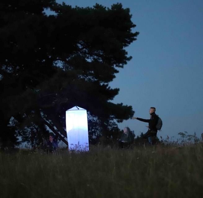 Light trapping of moths // © Marin-Ziegler Light trapping of moths // © Marin-Ziegler