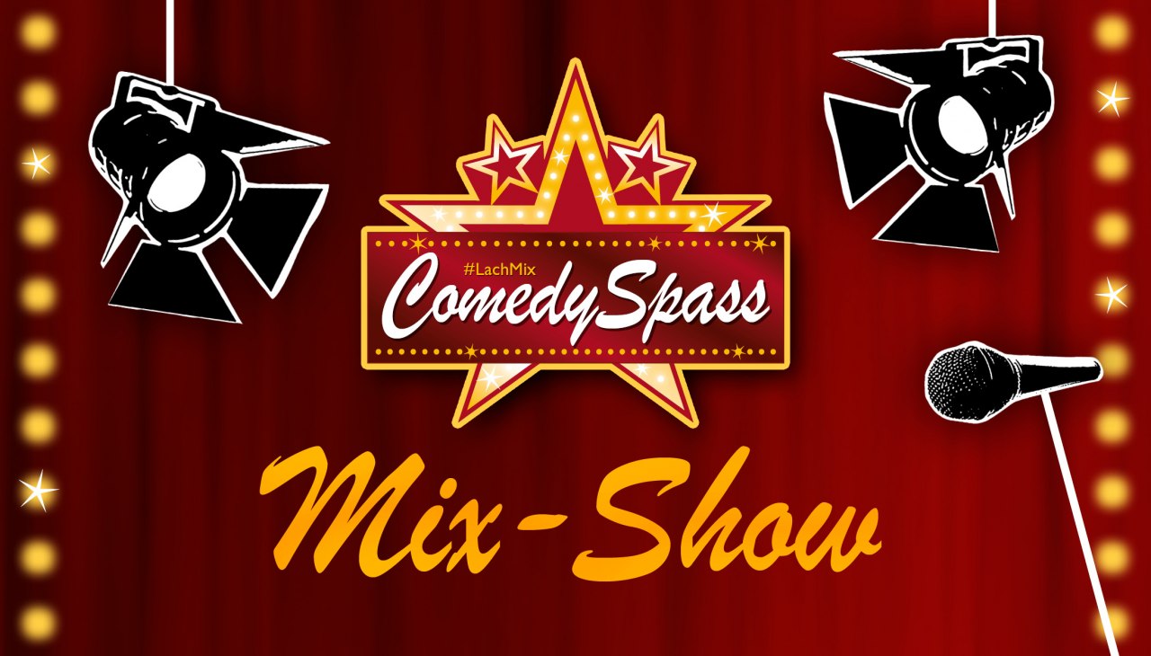 ComedySpass Mix-Show, © Grafik: Ikovera UG