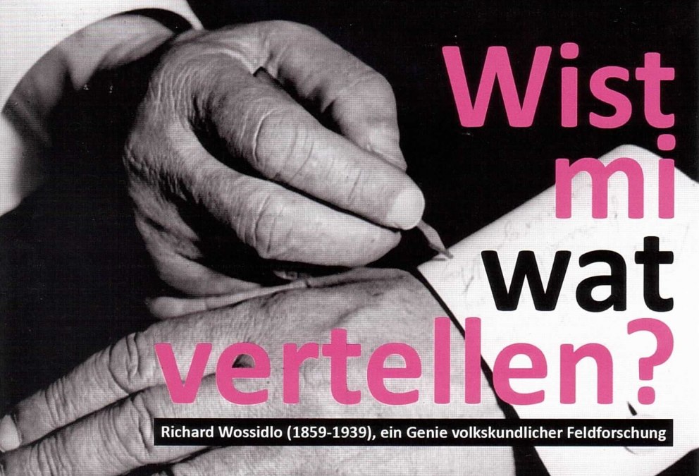 Wossidlo wrote down stories and tales of the Mecklenburgs in the dialect on palm-sized slips of paper, occasionally even writing on his cuffs., © Karl Eschenburg Wossidlo wrote down stories and tales of the Mecklenburgs in the dialect on palm-sized slips of paper, occasionally even writing on his cuffs., © Karl Eschenburg
