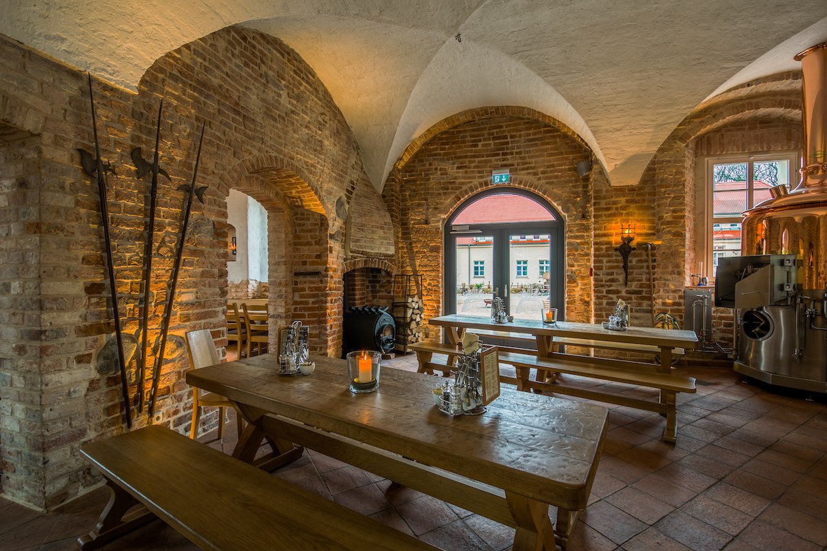 Gewelf in kasteel Mellenthin // &copy; Fidora
