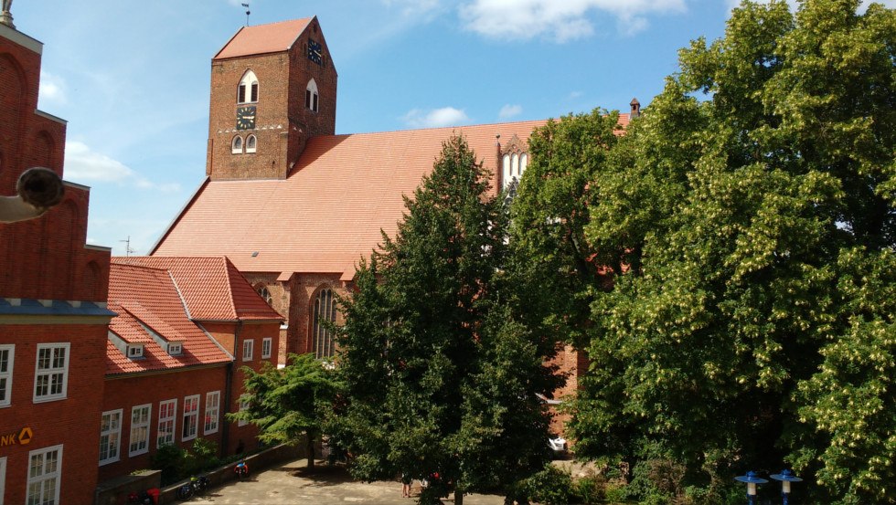 De parochiekerk St. Georgen in de oude stad Parchim, © Stadt Parchim