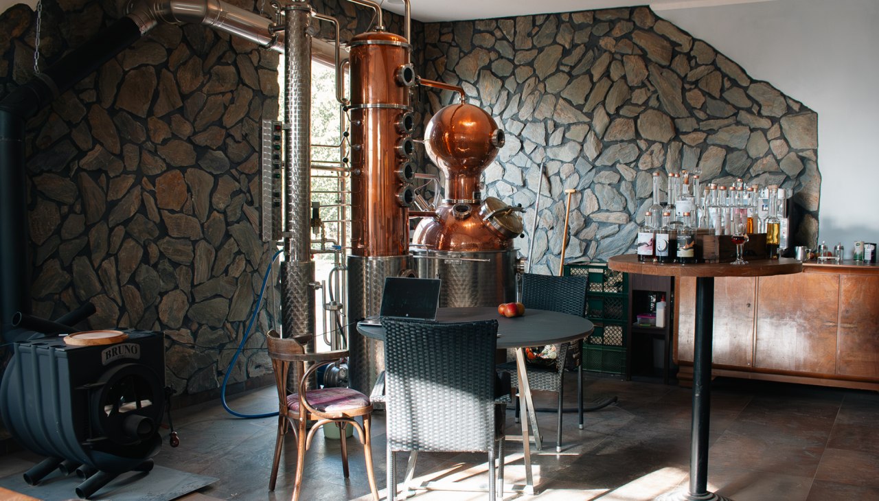 Destylarnia to miejsce pracy, przyjemności, dobrych rozmów i zabawy!, © FreudenFeuer Destillerie GbR Destylarnia to miejsce pracy, przyjemności, dobrych rozmów i zabawy!, © FreudenFeuer Destillerie GbR