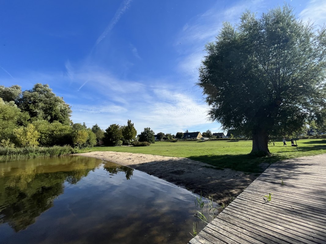 Rechlin beach with pier, &copy; TDG Rechlin mbH