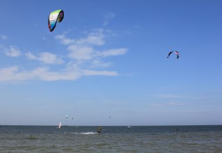 Gahlkow surf and kite spot nad Zatoką Greifswaldzką // &copy; Tourismusverband Vorpommern e.V./ Nicole Spittel