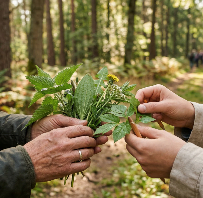 Herb hike // &copy; Generiert mit Adobe Firefly / Gemini