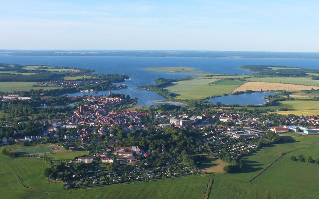 Widok z lotu ptaka Röbel/Müritz, © Jan Fencik