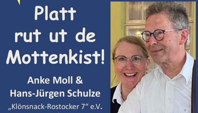 Het duo van "Klönsnack-Rostocker 7" e.V., © Cpyright by "Klönsnack-Rostocker 7" e.V. - Plakatentwurf: Monika Schneider