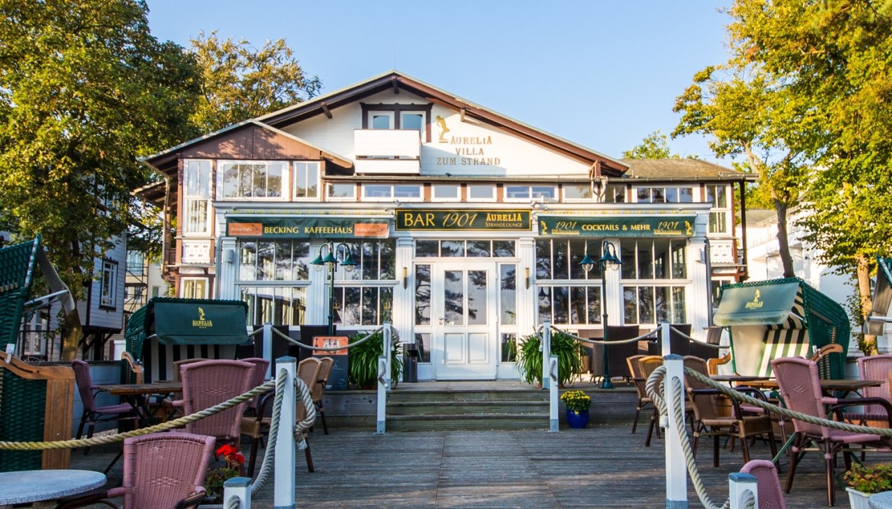 Bar 1901 in de Villa zum Strand, © Inselfotograf