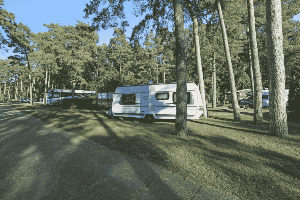 Miejsce dla przyczep kempingowych, © TMV/Gohlke