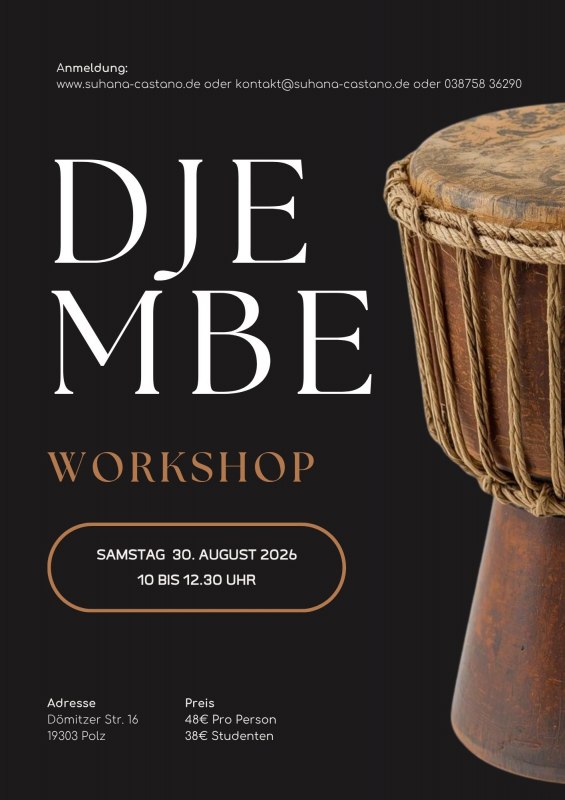 Djembe // &copy; Castano mit Canva
