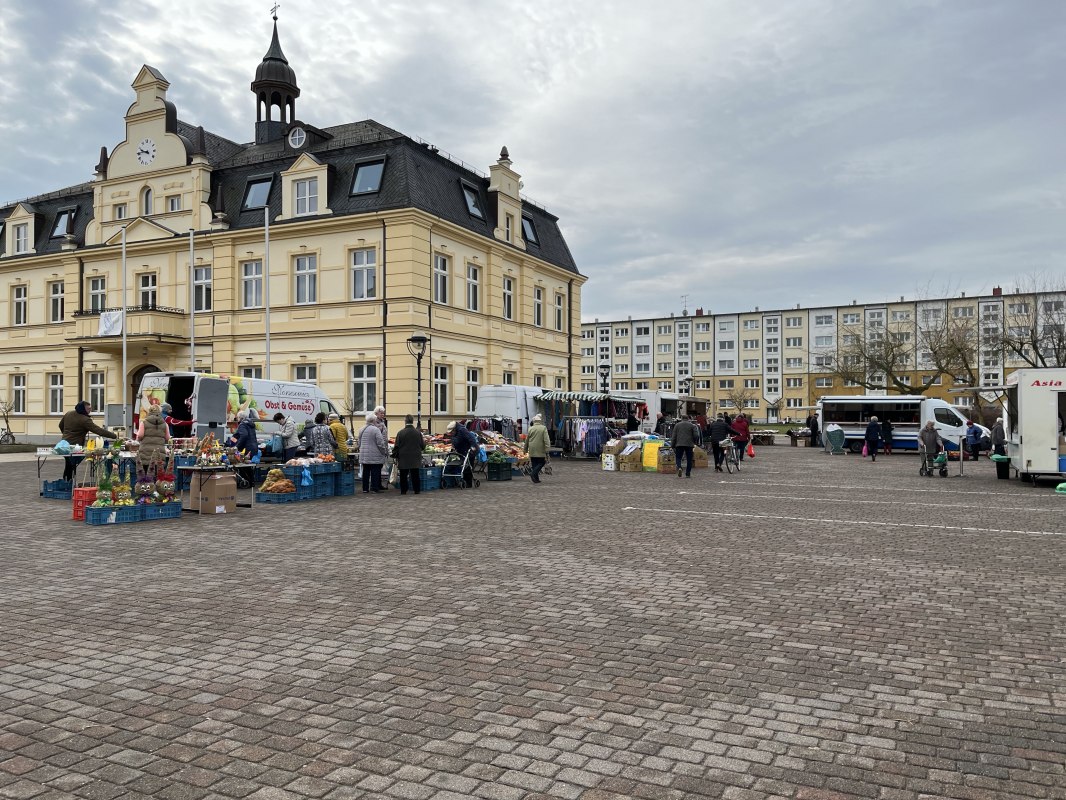 Market Day Hanseatic City of Demmin // &copy; Hansestadt Demmin